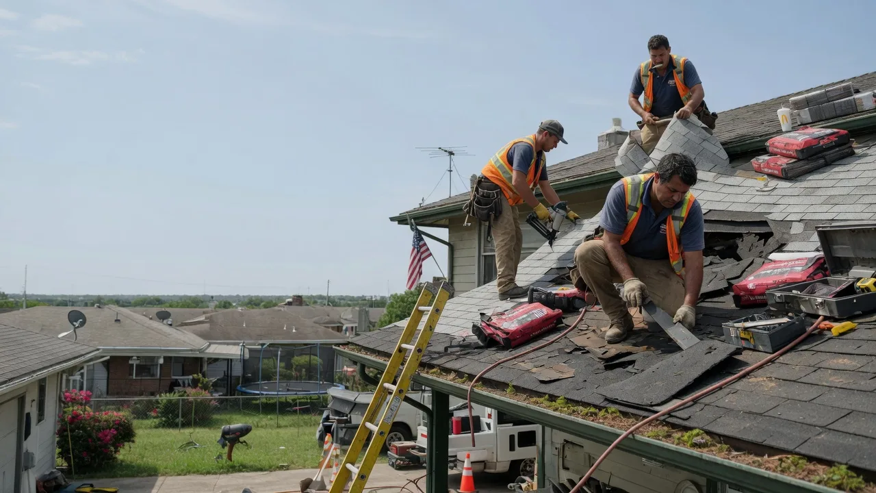 Roof Repair in Mccune, KS near me
